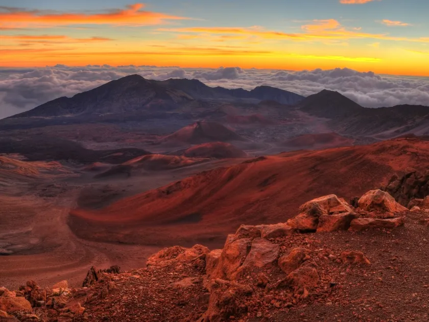 Sunrise on Haleakalā