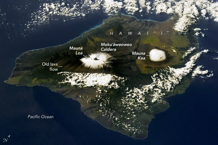 mauna kea snow - hawaii