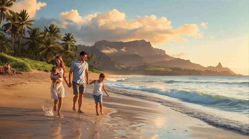 family, maui - hawaii