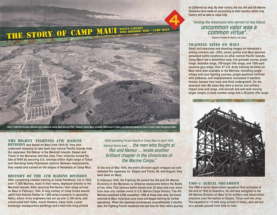 camp maui, 4th marines